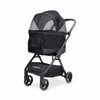WonderFold P20 Bella Pet Stroller | AutoFold™ Technology-Pet Strollers-WonderFold- Silver Circle Pets