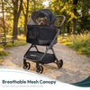 WonderFold P20 Bella Pet Stroller | AutoFold™ Technology-Pet Strollers-WonderFold- Silver Circle Pets