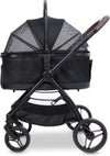 WonderFold P3 3-in-1 Pet Stroller Travel System-Pet Strollers-WonderFold- Silver Circle Pets