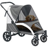 PawHut 210V Shock Absorbing Large Pet Stroller