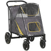 PawHut 167V Foldable Large Pet Stroller