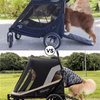 Ramp-Equipped Dog Buggies Petique Apollo vs. Ibiyaya Grand Cruiser