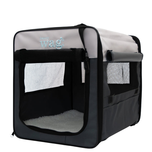 Henry Wag Folding Fabric Travel Pet Crate | 5 Sizes