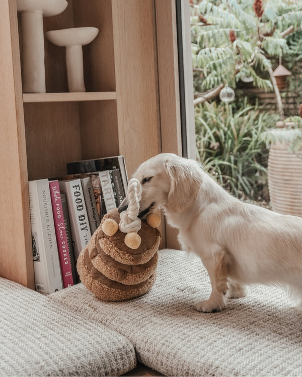 By Teddy Maple Pancake Stack Dog Toy