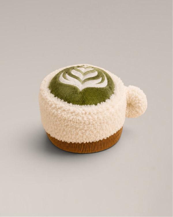 By Teddy Matcha Coffee Cup Dog Toy