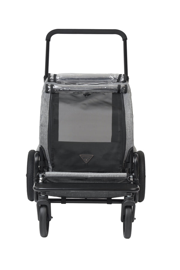 AirBuggy Cube Carriage Pet Cart | Integrated Ramp | Modular Roof