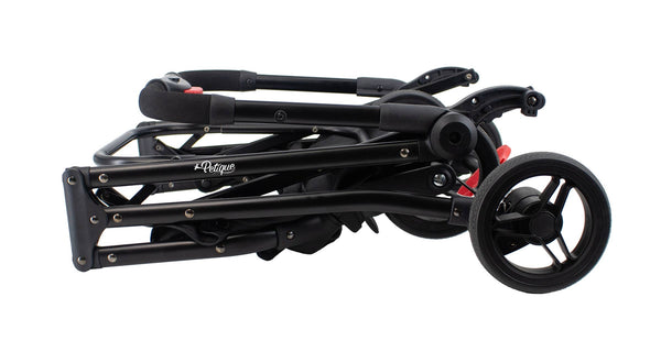 Petique 3-in-1 Tri-Fold Pet Stroller Travel System