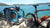 DoggyTourer - Marley Large Dog Bike Trailer - Blue - Silver Circle Pets