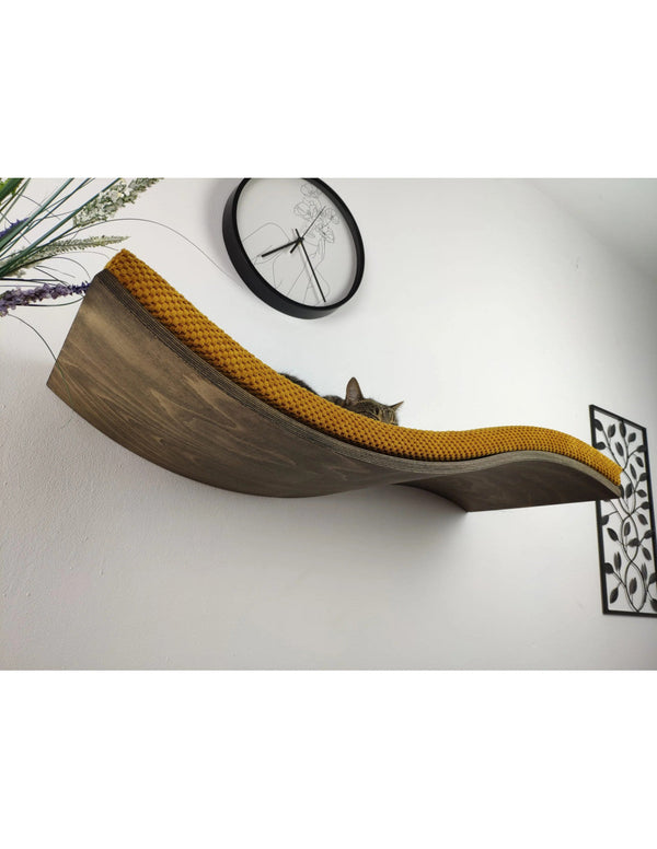 Cat's Atelier Cat Shelf | The Wavey Retreat 95 cm