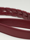 By Scout Mela Caspita Vegan Leather Adjustable City Leash Adjustable leashes By Scout Silver Circle Pets 