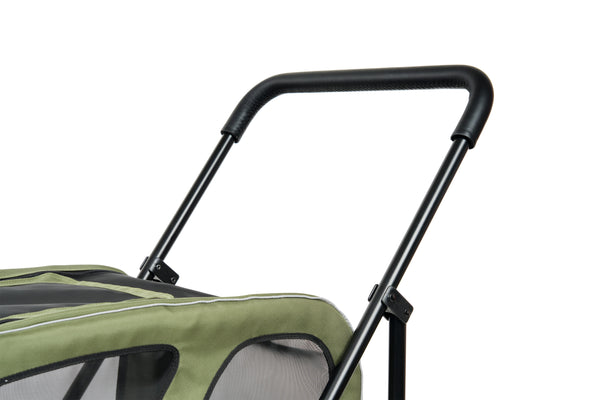 AirBuggy Cube Carriage Pet Cart | Integrated Ramp | Modular Roof
