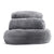 William Walker Dog Bed Comfy Cloud - Luxury Dog Beds Set - Dark Grey - Silver Circle Pets
