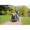 Croozer Jokke Dog Trailer | 45 kg Pet Trailer Croozer Silver Circle Pets 