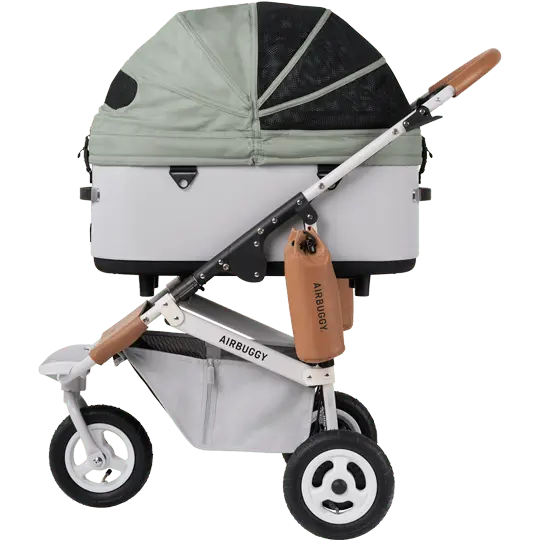 AirBuggy DOME 3 Brake Pet Stroller & Travel System | Handbrake | Slim Fold
