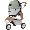 AirBuggy DOME 3 Brake Pet Stroller & Travel System | Handbrake | Slim Fold