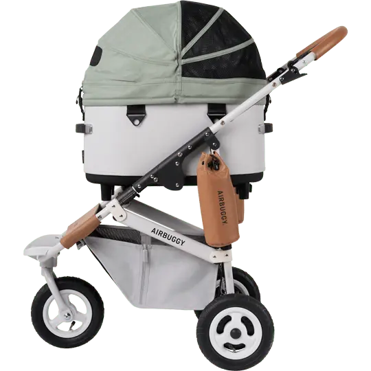 AirBuggy DOME 3 Brake Pet Stroller & Travel System | Handbrake | Slim Fold