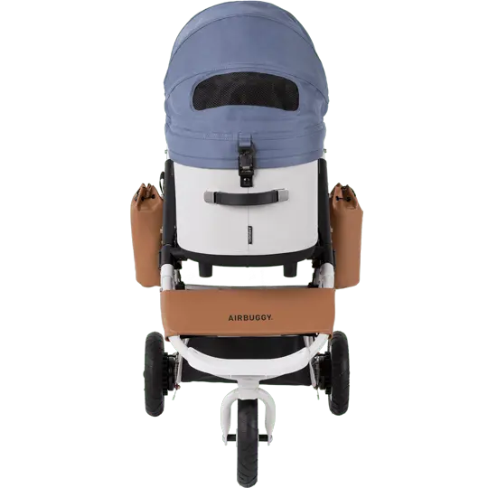 AirBuggy DOME 3 Brake Pet Stroller & Travel System | Handbrake | Slim Fold