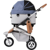 AirBuggy DOME 3 Brake Pet Stroller & Travel System | Handbrake | Slim Fold