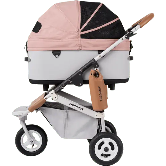 AirBuggy DOME 3 Brake Pet Stroller & Travel System | Handbrake | Slim Fold