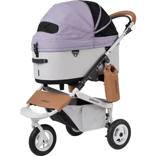 AirBuggy DOME 3 Brake Pet Stroller & Travel System | Handbrake | Slim Fold