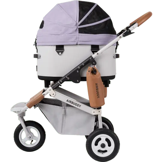AirBuggy DOME 3 Brake Pet Stroller & Travel System | Handbrake | Slim Fold
