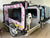 DoggyRide Boomer - Camouflage Pink - Dog Bike Trailer - Silver Circle Pets