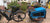 DoggyTourer - Idefix Small Dog Bike Trailer - Blue - Silver Circle Pets