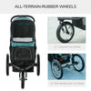 PawHut 164V 3-Wheel Dog Jogging Stroller