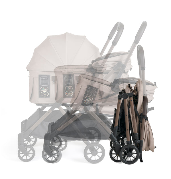 FikaGO FREE TO GO 2.5 Pet Stroller | Auto One-Second Fold