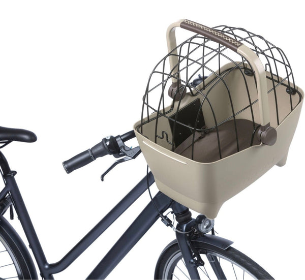 Basil Buddy KF Dog Bike Front Basket