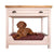 Hunt & Wilson Handmade Wooden Luxury Kitchen Unit, Silver Circle Pets, Dog Bed Unit, Hunt & Wilson, 