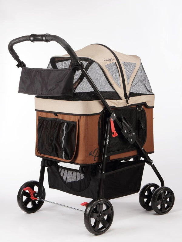 Petique Dynamic 4-in-1 Pet Stroller Travel System
