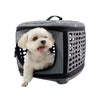 Ibiyaya Collapsible Traveling Hand Pet Carrier Pet Accessories Ibiyaya Silver Circle Pets 