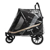 Ibiyaya Grand Cruiser Dog Stroller Rain Cover Rain Cover Ibiyaya Silver Circle Pets 