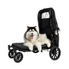 Ibiyaya Grand Cruiser Large Dog Stroller | + Exclusive Free Gift Pet Strollers Ibiyaya Silver Circle Pets 