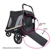 Ibiyaya Grand Cruiser Large Dog Stroller | + Exclusive Free Gift Pet Strollers Ibiyaya Silver Circle Pets 