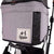 Ibiyaya Travois Tri-fold Pet Stroller & Travel System, Silver Circle Pets, Pet Strollers, Ibiyaya, 