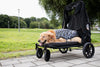 Ibiyaya Grand Cruiser Large Dog Stroller Wagon - SIlver Circle Pets