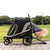 Ibiyaya Grand Cruiser Large Dog Stroller Wagon - SIlver Circle Pets