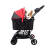 Ibiyaya® Easy Strolling Dog Pram Pet Strollers Ibiyaya Silver Circle Pets 