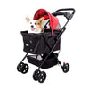 Ibiyaya® Easy Strolling Dog Pram Pet Strollers Ibiyaya Silver Circle Pets 