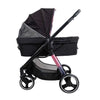 Ibiyaya® Retro Luxe Large Pet Stroller | + Exclusive Free Gift Pet Strollers Ibiyaya Silver Circle Pets 