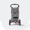 InnoPet® Buggy Comfort AIR Eco Pet Strollers Innopet Silver Circle Pets 