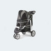 InnoPet® Monaco Dog Pram With Free Rain Cover Dog Stroller InnoPet Silver Circle Pets 