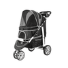 InnoPet® Monaco Dog Pram With Free Rain Cover Dog Stroller InnoPet Silver Circle Pets 