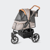 InnoPet® Premium Cozy AIR Pet Stroller Pet Strollers Innopet Silver Circle Pets 