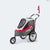 InnoPet® Sporty Deluxe Pet Pram & Dog Bike Trailer, Silver Circle Pets, Pet Strollers, Innopet, Color