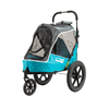 InnoPet® Sporty Evolution V2.0 with Free Rain Cover Pet Strollers Innopet Silver Circle Pets 