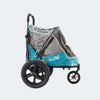 InnoPet® Sporty Evolution V2.0 with Free Rain Cover Pet Strollers Innopet Silver Circle Pets 