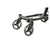 Innopet® City Hopper Dog Stroller Front Wheel, Silver Circle Pets, Pet Strollers, Innopet, 